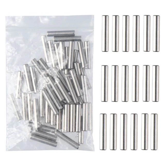 Steel 5x25mm Dowel Pin Rod Fasten Elements Assortment Kit Shelf Support Pegs