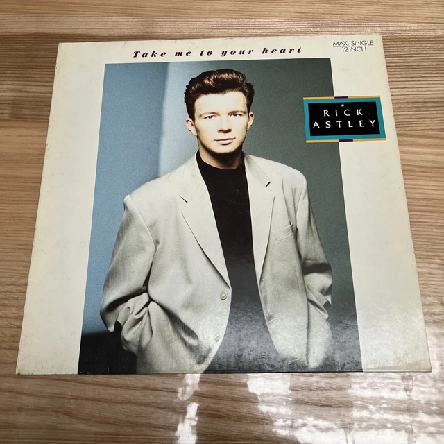 VINYLES MAXI 45 tours, rick astley, take me to your heart EUR 4,90
