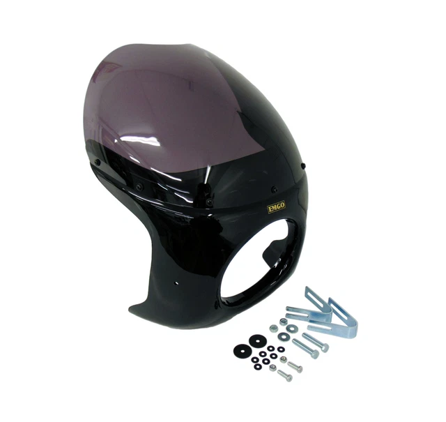 Emgo Viper Upper Cafe Fairing Windshield fits Kawasaki EN450 EN500