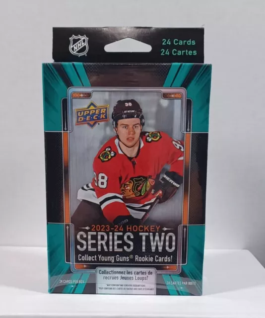 2023-24 Upper Deck Series 2 Hockey Hanger Box Factory Sealed Connor Bedard Rc