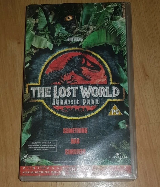 JURASSIC PARK VHS Video Tape Bundle The Lost World X2 Vintage Movie