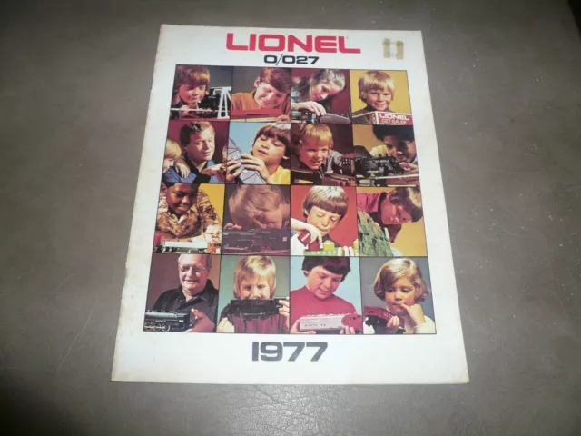 1977 Lionel O/027 Catalog Railway Rare Book - Vintage