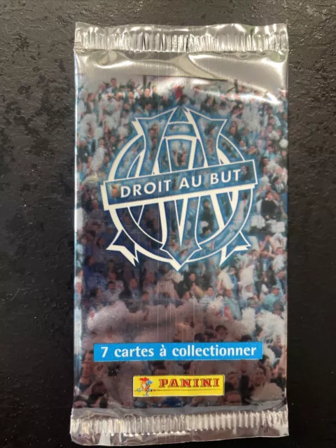 Booster Pochette Bustina Packet Panini Foot OM Marseille Droit Au But Cards