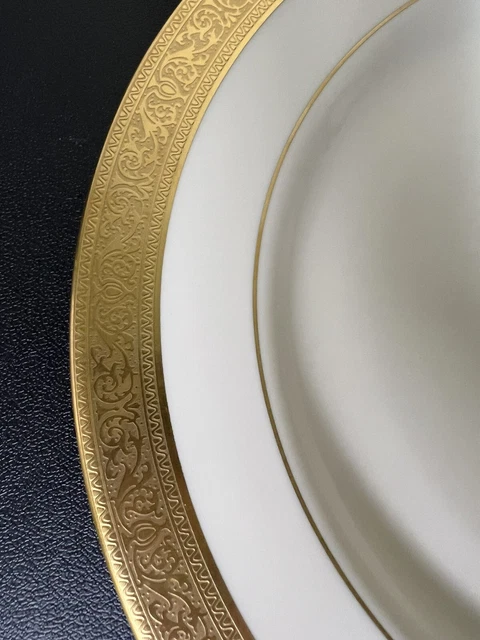 Lenox China Westchester Dinner Plate Sold Individually Gold Backstamp NWT 3