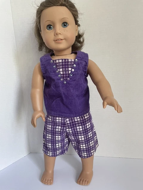 Seamstress Handmade Purple 60’s Shorts Set Chatty Cathy Dolls