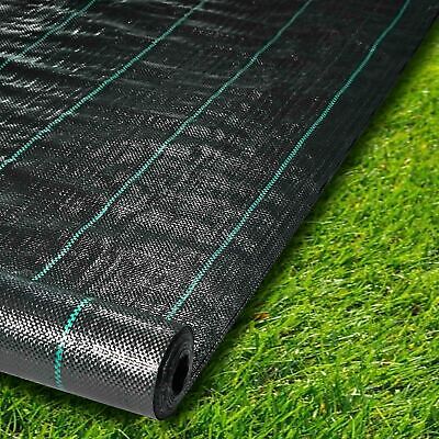 Heavy Duty Weed Control Fabric Membrane Suppressant Barrier Garden Ground Cover`