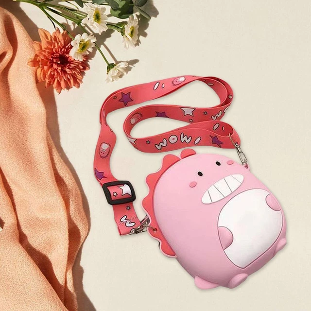 Dessin animé sac à bandoulière Silicone Mini joli sac à main pour enfants
