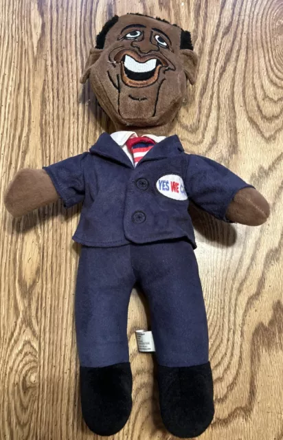 President Obama Stuffed Doll "Yes We Can" 16 Inch