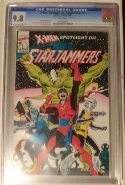 X-Men Spotlight On...Starjammers #1 CGC 9.8 "From the Estate Of Dave Cockrum"