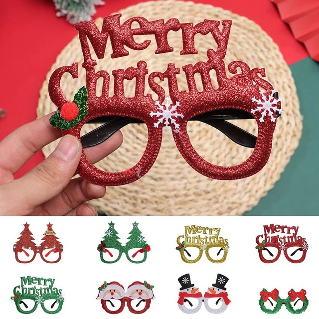 para fiestas regalos para niños gafas de Navidad decoración para Navidad