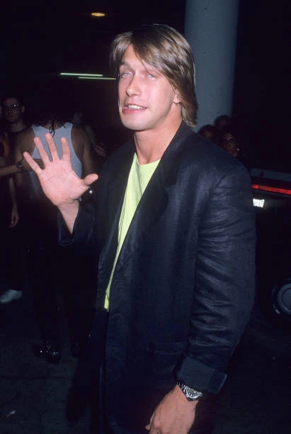 STEPHEN BALDWIN ATTENDS Mickey Rourkes 37th Birthday Party o - 1989 Old