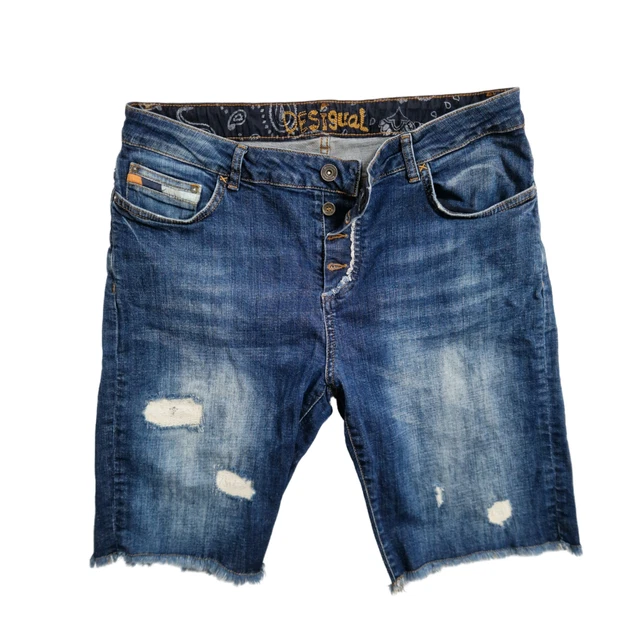 PANTALONES CORTOS DESIGUAL para hombre W34 Denim Jeans Bastia - Main Image