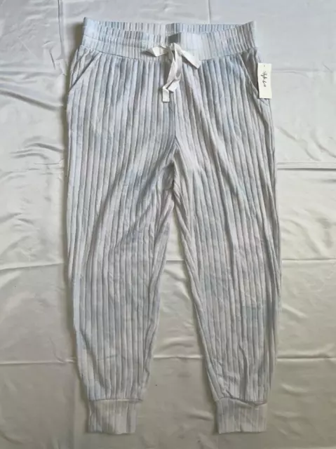 MSRP $40 Style & Co Ribbed Jogger Pants Blue Tie-Dye Size XL