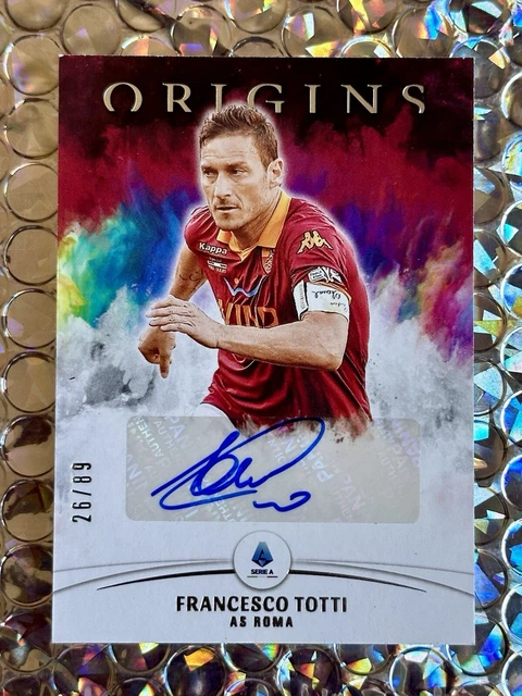 PANINI CHRONICLES SERIE A Origins Autographs AS Roma Francesco 