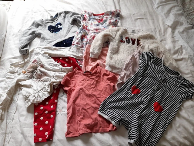Girl Bundle 2 to 3 years 9 items Primark George TU H&M Nutmeg