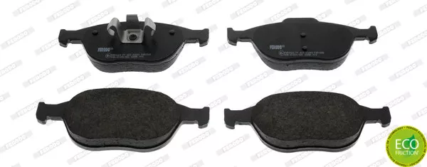 FERODO FVR1568 Brake Pad Set, disc brake for ,FORD,FORD AUSTRALIA