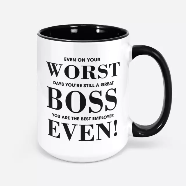 World's Worst Boss Funny Boss Mug Worst Boss Ever Mug Boss Gifts Best Boss Ever
