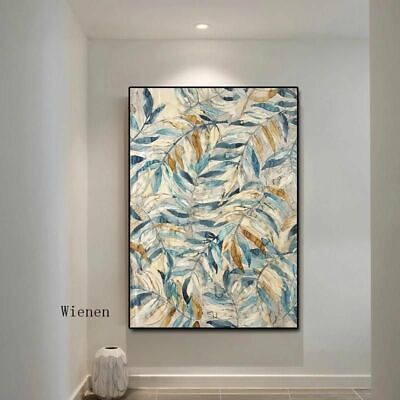 Wall Art Canvas Painting Nordic Abstract Leaves Room Decor Scandinavian Poster