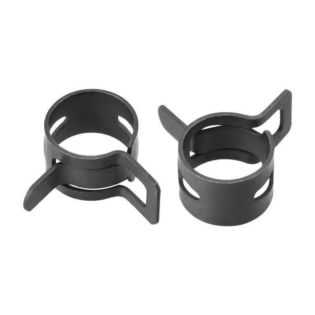 Nastro acciaio morsetto 13mm tubo fermo molla nero morsetto acciaio 30pcs