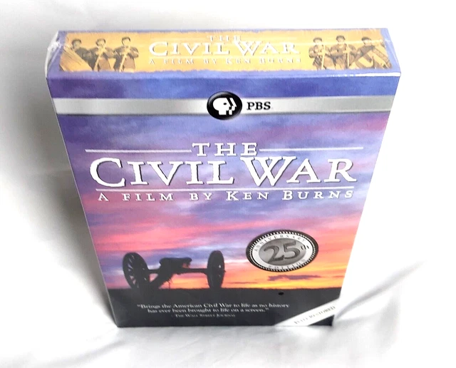 THE CIVIL WAR A film by Ken Burns Anniversary Edition DVD Set New Region 1 THE CIVIL WAR A film by Ken Burns Anniversary Edition DVD Set New Region 1
