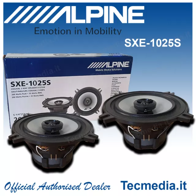 Set 2 Haut Parleur Haut-Parleurs Arrière Alpine pour Toyota Corolla 1997> 2Vie