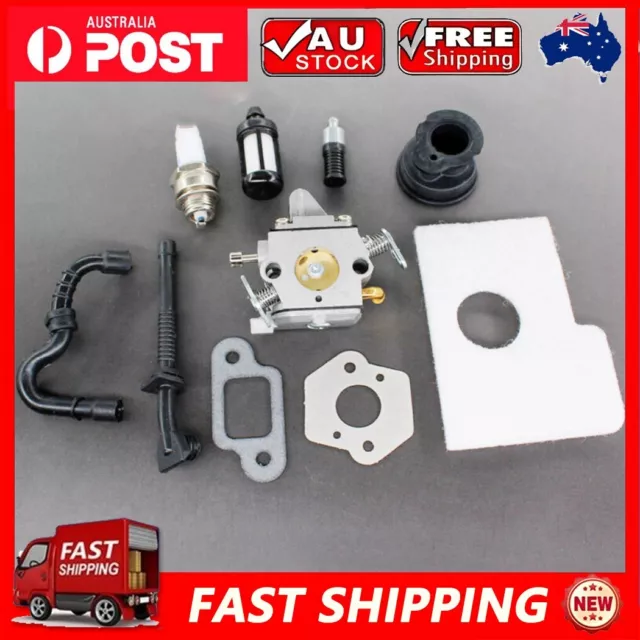 Carburetor Carb Kit - For Stihl MS180C MS170 017 018 Chainsaw Air Filter Tune Up