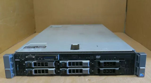 Dell PowerEdge R710 2 x Intel Quad-Core XEON E5620 2.40GHz 32GB RAID 2U Server