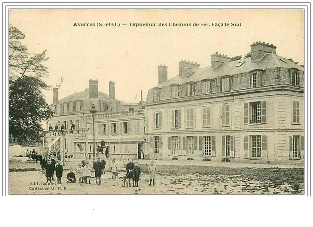 95.Avernes.orphelinat Des Chemins De Fer, Facade Sud