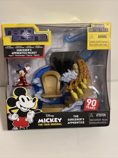 Nano Metalfigs Disney Mickey Mouse The Sorcerers Apprentice 90 Years New In Box