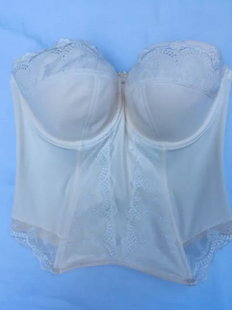 PANACHE SPECIAL OCCASIONS Ivory Backless Bustier 32G Bridal