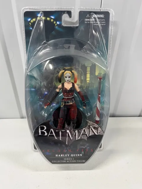 Batman Arkham City Harley Quinn Series 1 Collector Action Figure DC Comics NEW