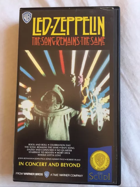 VHS Led Zeppelin The Song Remains The Same Warner Home Video (1991)