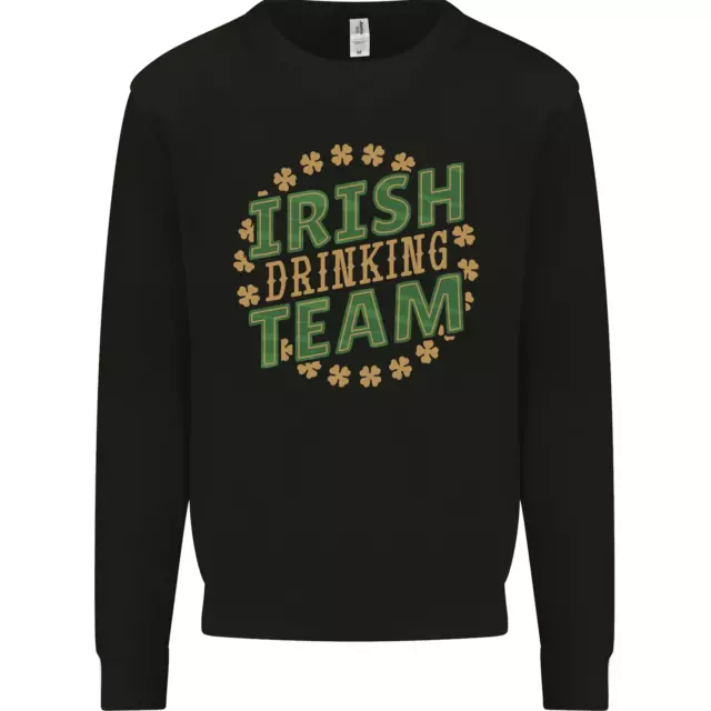 Irish Drinking Team Funny St Patricks Day Mens Sweatshirt Jumper