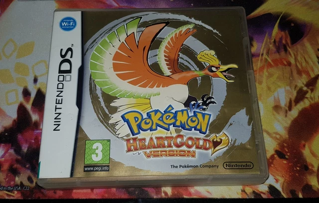 Pokémon Heart Gold Nintendo DS Box Case ONLY - No Game - PAL