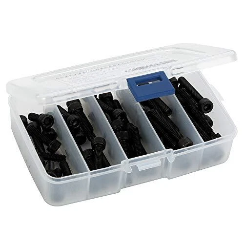 Black Socket Cap Screws - 50 PCS, M6 x 20mm-40mm