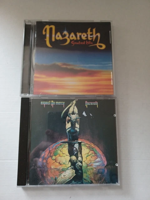 2 CD NAZARETH " greatest hits " expect no mercy " hard rock