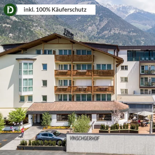 4 Tage Urlaub in Schlanders in Südtirol im Hotel Vinschgerhof mit Halbpension