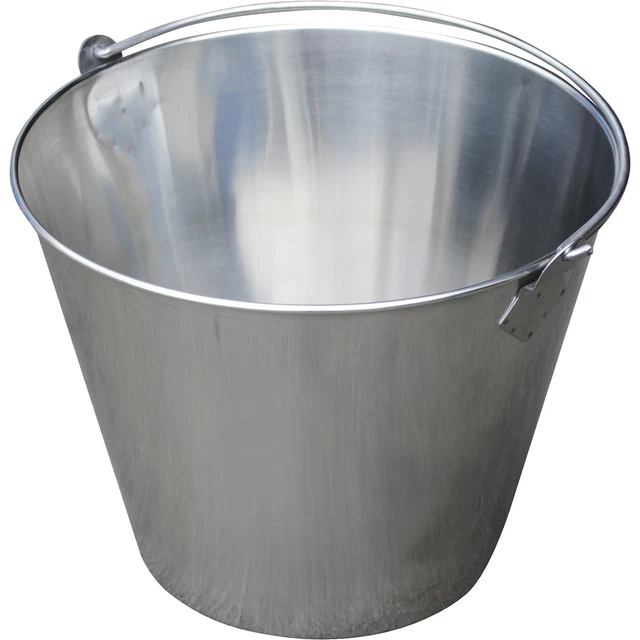 Stainless Steel Bucket - 3.25-Gallon Capacity, Model# BKT-SS-325