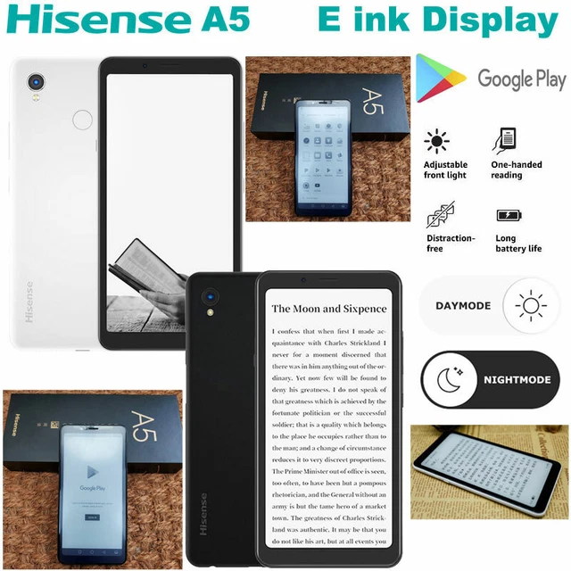 HISENSE A5 E Ink Screen 4G LTE Smart Phone eBook Reader Mobile Reading