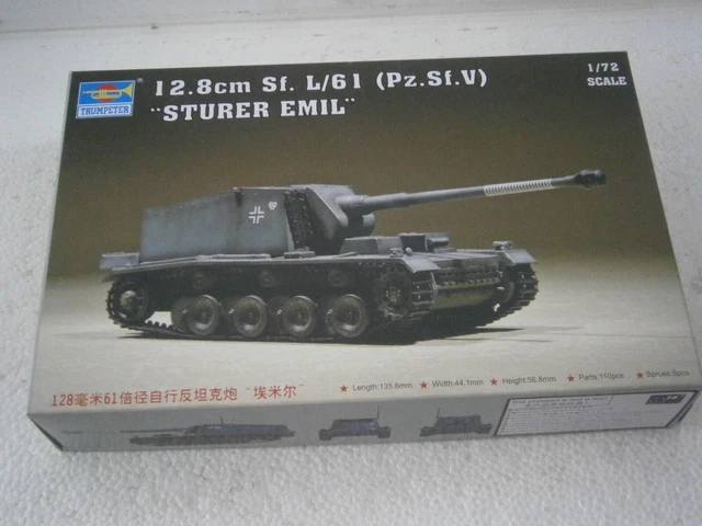 Maquette Trumpeter 1/35 - Char Allemand E-75 (75-100 Tons) Standardpanzer - Ref 01538