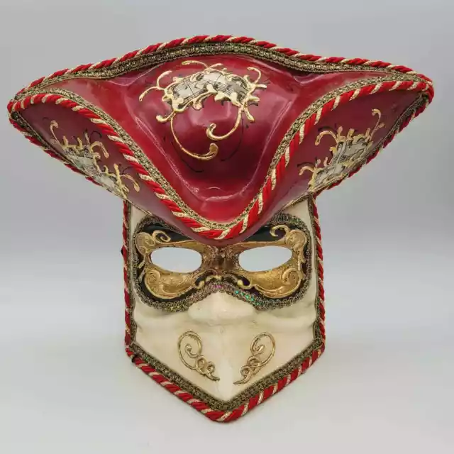Luxury Hand Painted Half Face Venetian Mardi Gras Party Ball Masquerade Mask