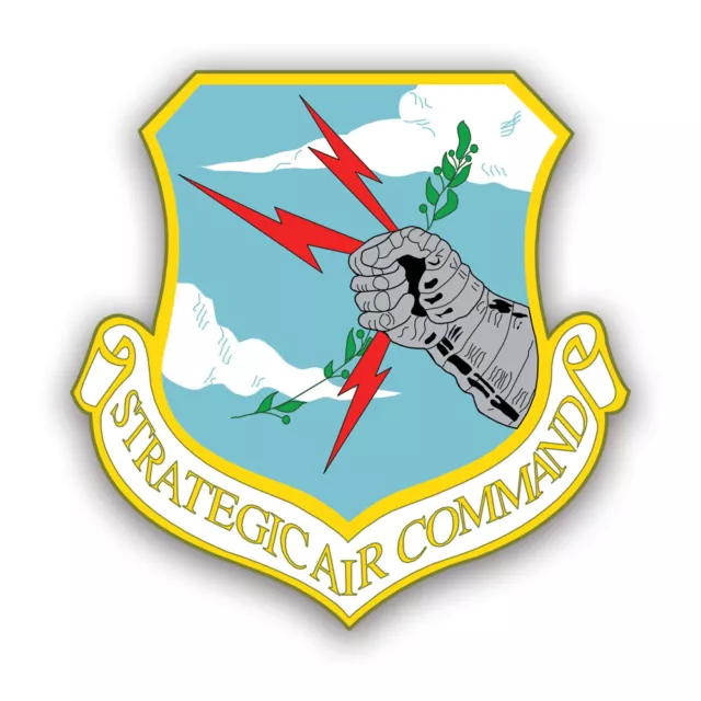 Strategic Air Command Shield Sticker Decal - Weatherproof - sac dod