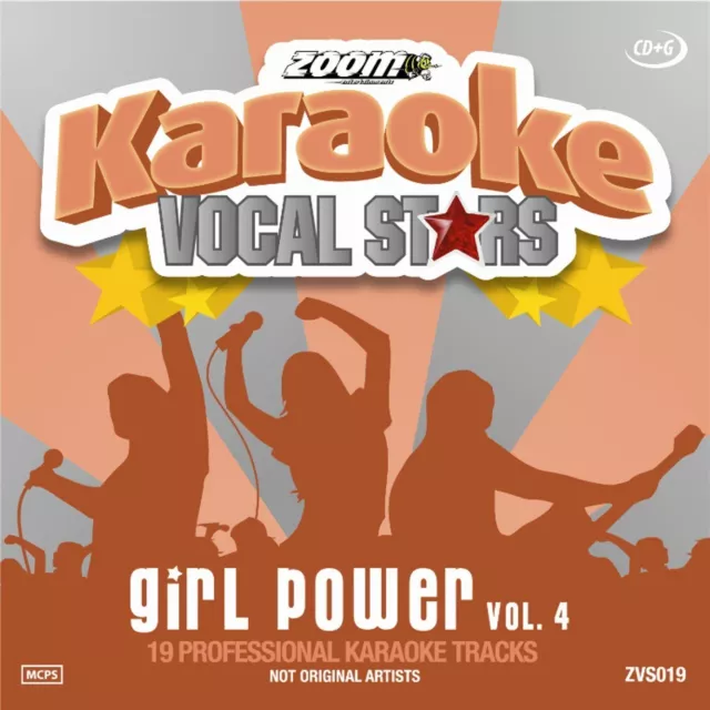 Zoom Karaoke Vocal Stars Series Volume 19 CD+G - Girl Power (Vol.4)