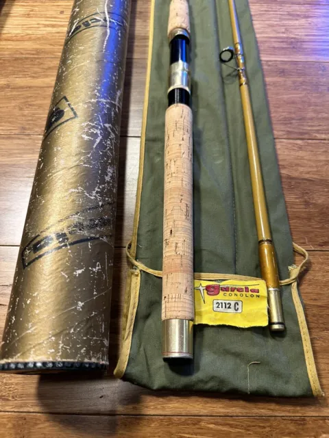 VINTAGE GARCIA CONOLON 2112 C 7 ' Four Star Spinning Rod ( MINTY Tube &  Sock ) $69.99 - PicClick