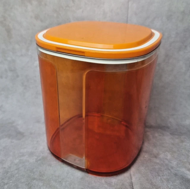 Boîte De Rangement Triangulaire Tupperware Vintage - Lot De 2 - 16 Cm