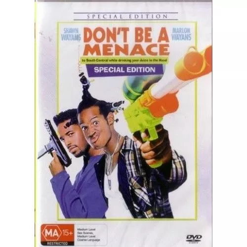 Don't Dont be a Menace DVD New Sealed Australia Region 4