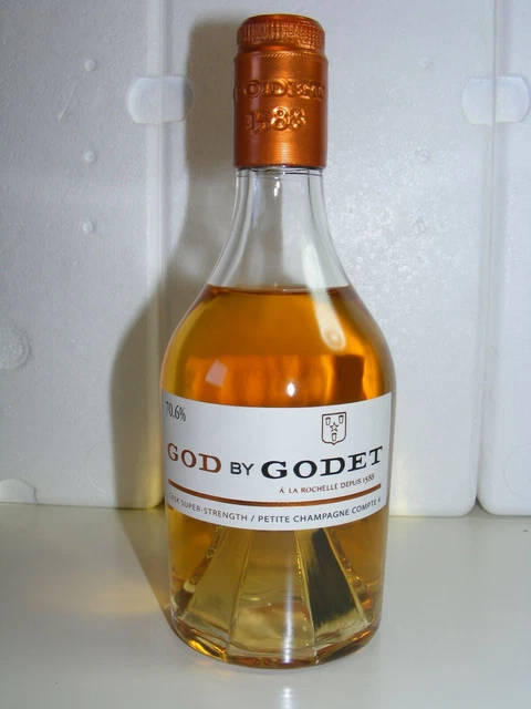 COGNAC GOD BY GODET - CASK SUPER-STRENGTH/PETITE CHAMPAGNE (35cl - 70,6%vol)