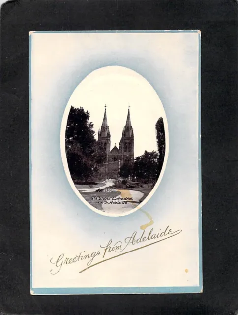 C0537 Australia SA St Peters Cathedral Adelaide pu vintage postcard