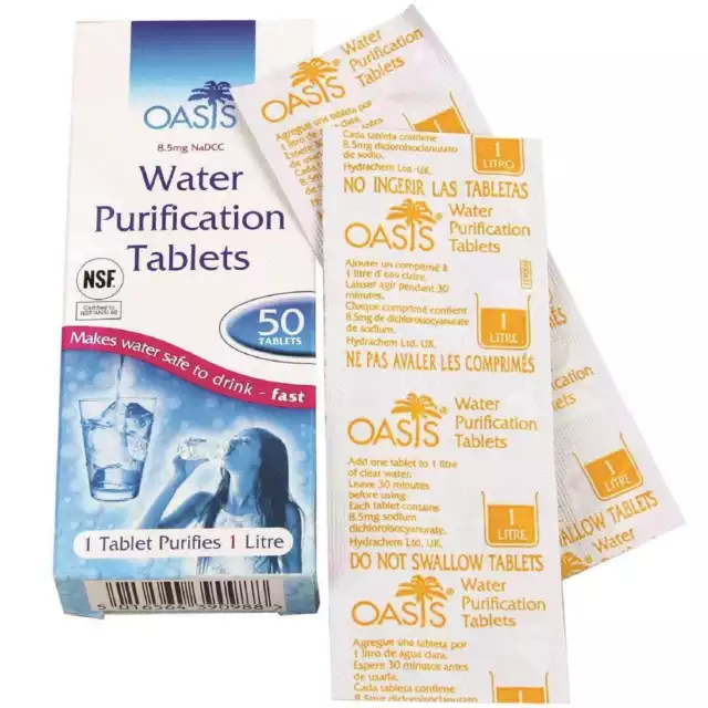 Highlander Oasis Water Purification Tablets