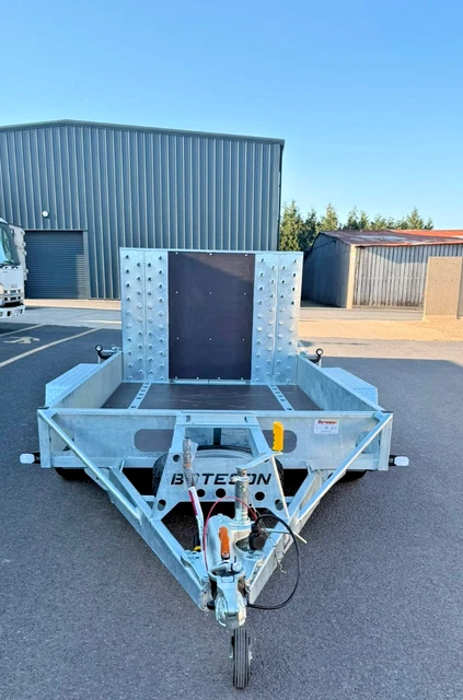2026 BATESON 35MD 10ft x 5ft Plant Trailer Twin axle 3,500kg Digger 3 ...